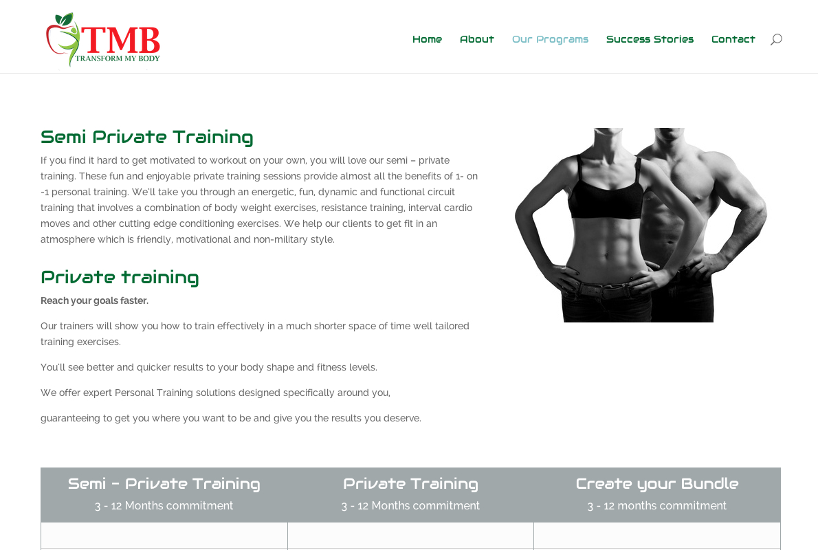 Train My Body