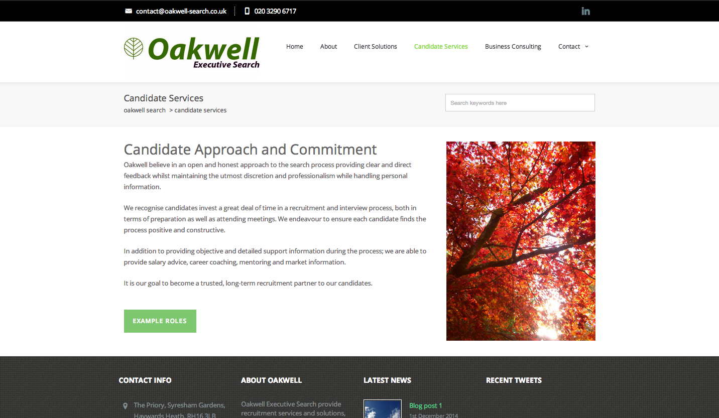 Oakwell Search