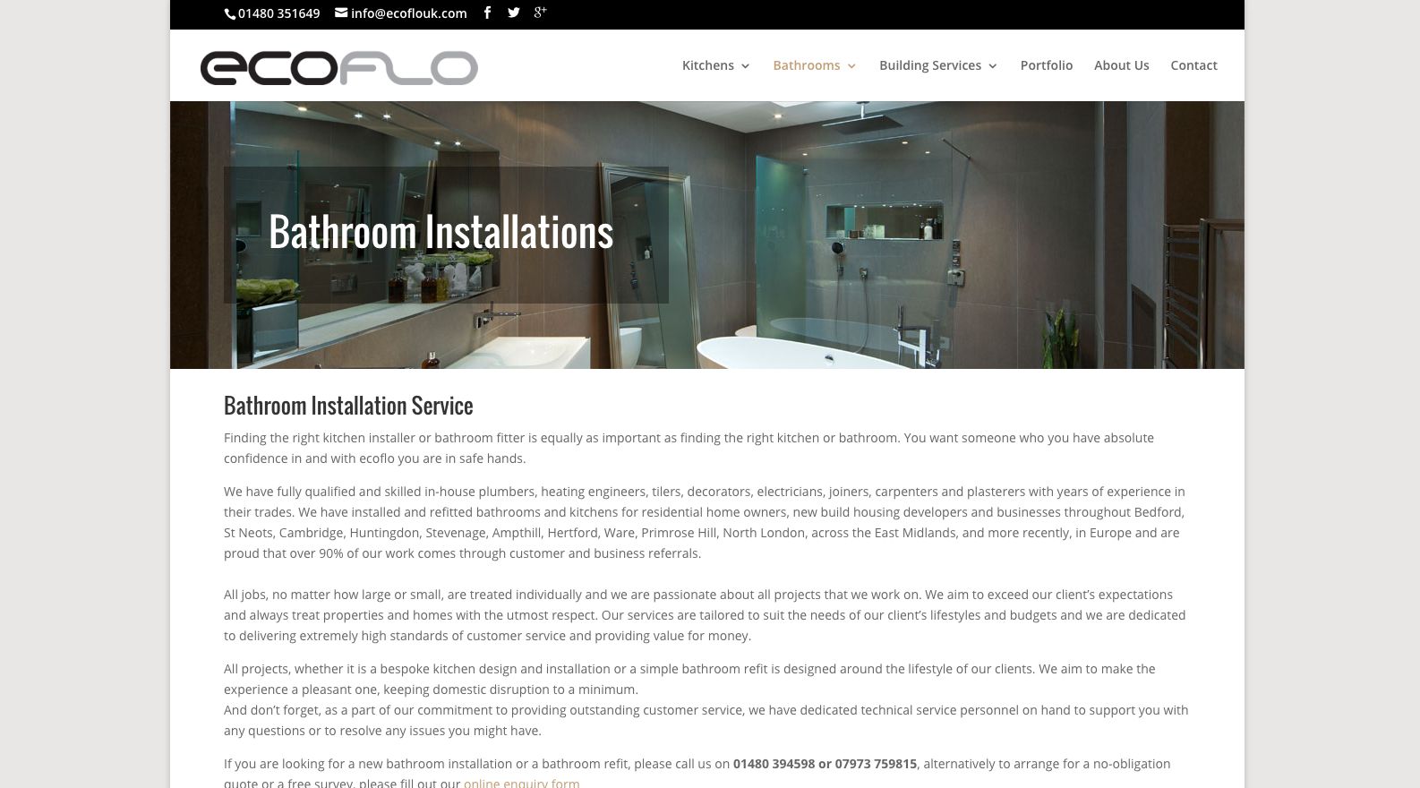 Website Design – EcoFlo