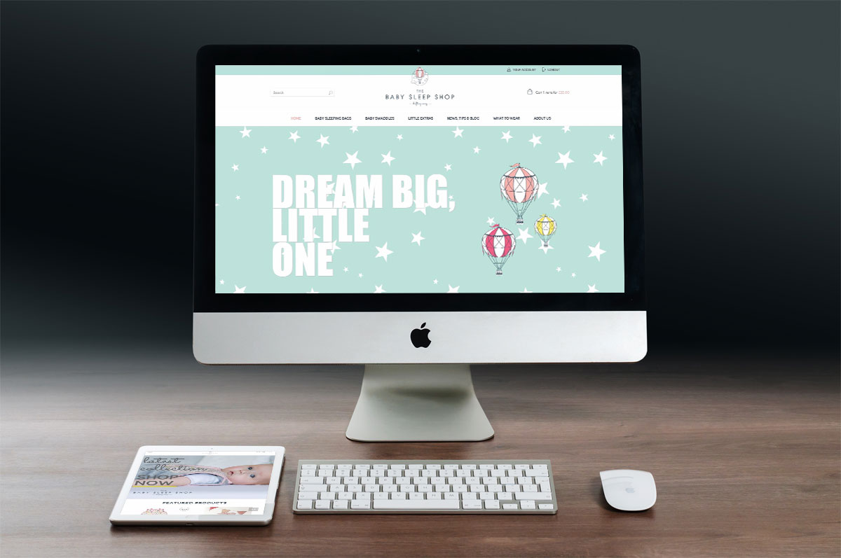Ecommerce – The Baby Sleep Shop